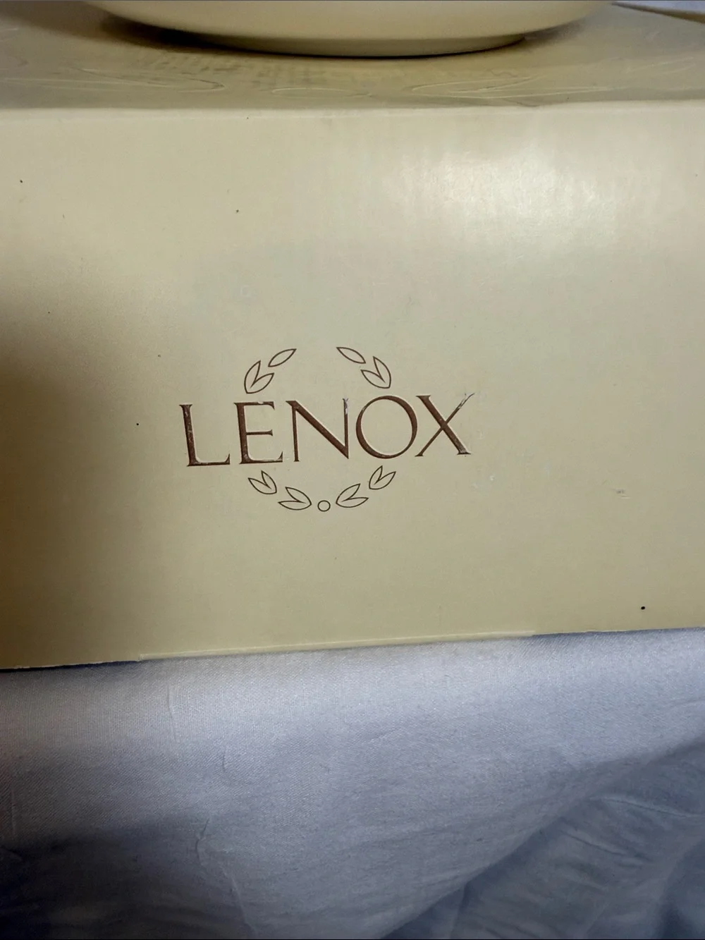 Lenox Butterfly Meadow White Porcelain Serving Bowl